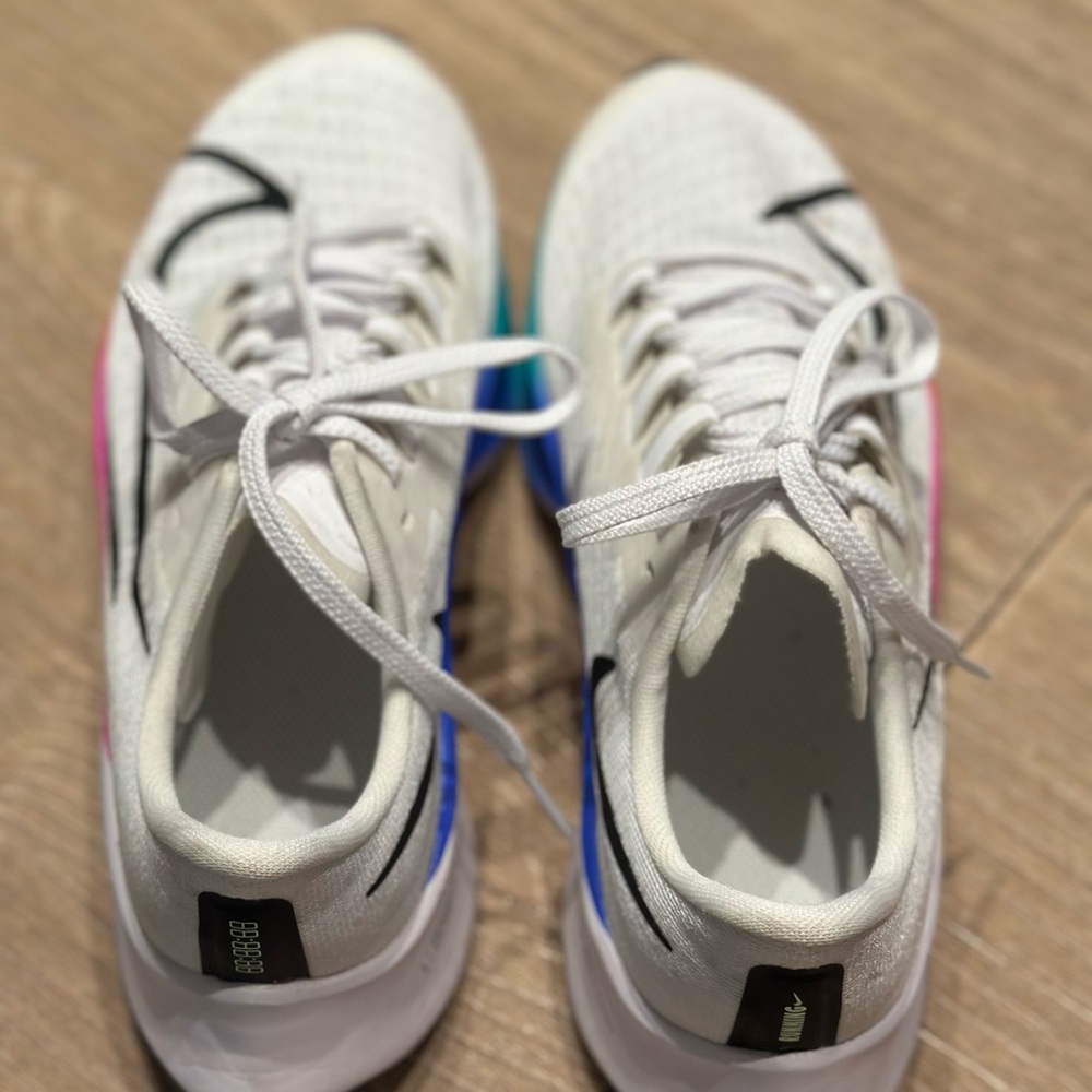 Nike Air Zoom Pegasus 37 White Multi - Picture 9 of 10